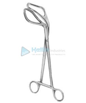 Somer Uterine Elevating Forceps SJ 23cm/9"