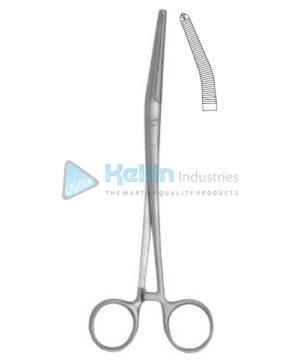 Bonney-Berkeley Hysterectomy Forcep B/J 20cm/8" Angled