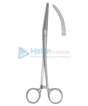 Bonney-Berkeley Hysterectomy Forcep B/J 20cm/8" Curved