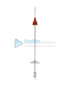 Hayes Provis Rubber Cone Insufflation Cannulas 10Fg 25cm/10"