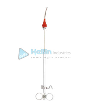 Currier Rubber Cone Insufflation Cannulas with stopcock 12Fg 35cm/14"