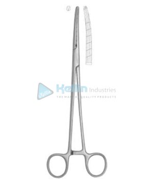 Hunter Hysterectomy Forceps 1x2 Teeth 23 cm/9"
