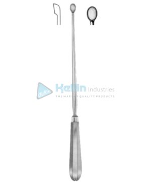Schroeder Uterine Curettes 30cm/12" Fig # 3