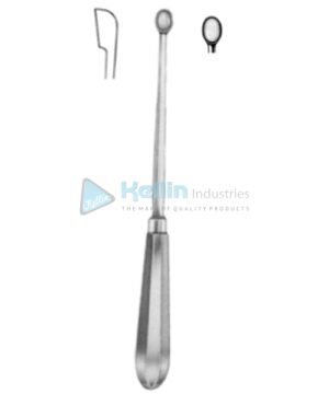 Simon Uterine Curettes 25cm/10" Fig # 1