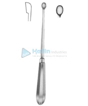 Simon Uterine Curettes 25cm/10" Fig # 4