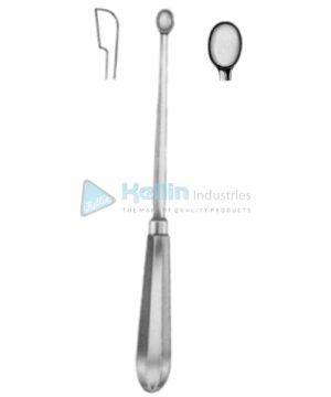 Simon Uterine Curettes 25cm/10" Fig # 6