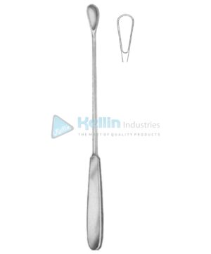 Gourdet Uterine Curettes 10mm 28cm/11" Fig # 3