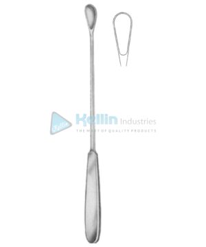 Gourdet Uterine Curettes 12mm 28cm/11" Fig # 4