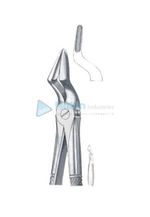 English Patterns Tooth Extracting Forceps Fig 52