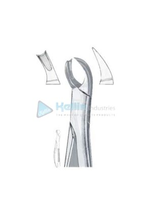 English Patterns Tooth Extracting Forceps Fig 90