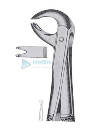 English Patterns Tooth Extracting Forceps Fig 136