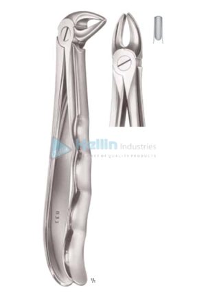 Children's front teeth and canines Ergo Grip Tooth Extracting Forceps