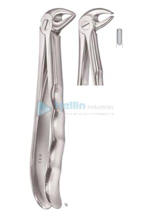 Children's front teeth and canines Ergo Grip Tooth Extracting Forceps