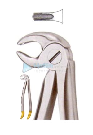 Diamond Coated Ergo Grip Tooth Extracting Forceps Fig 13
