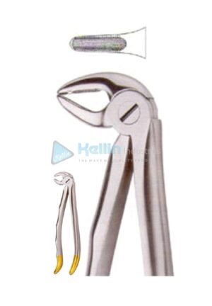 Diamond Coated Ergo Grip Tooth Extracting Forceps Fig 33