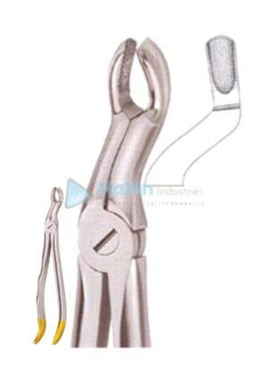 Diamond Coated Ergo Grip Tooth Extracting Forceps Fig 67 A