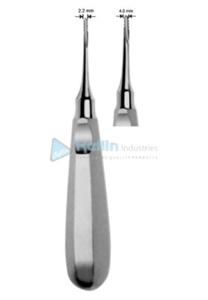 Atraumatic Extraction Serrated Tip Elevators 4.0 mm