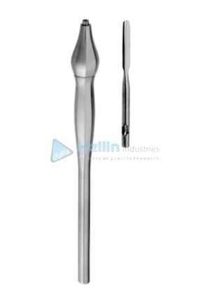 Periotome Tip P1, 2mm, Straight 4cm/1½"