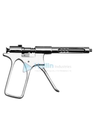 Pistol-Ject, Injects 0.20 ml with every click Lever action for high injection pressure 1.8 ml