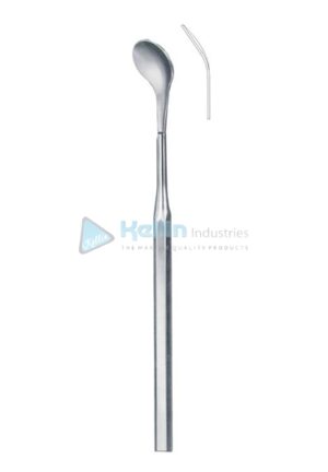 Hilger Cheek Holder with welded-on handle 18cm
