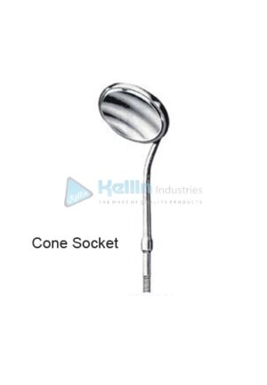 Magnifying Mirror With Cone Socket