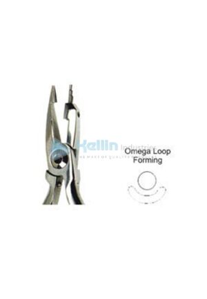 Tweed Omega Loop Forming Plier TC 12.5cm/5"