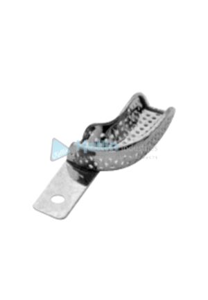 Perforated Impression Tray With Rim Lock L4S, XS