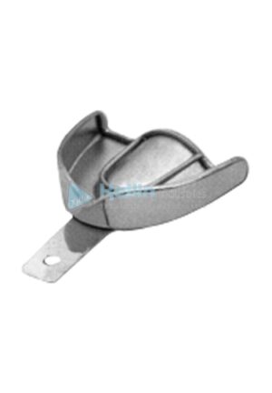 Solid Impression Tray With Rim Lock U5, XS
