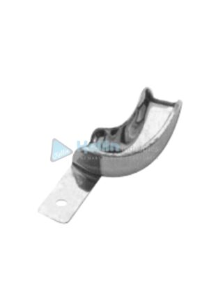 Solid Impression Tray With Rim Lock L6S, XXS