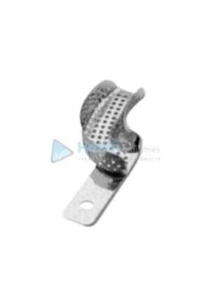 Perforated Impression Tray Without Rim Lock L4D, L