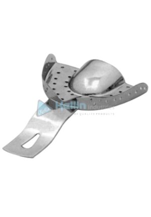 Perforated Impression Tray Without Rim Lock For Narrow Toothed Upper Jaws 70-54mm