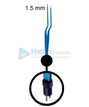 Scoville Greenwood Bayonet Neurosurgical Bipolar Forceps US Plug Widht Of Tips 1.5 mm, 19.5cm/7 3/4 "