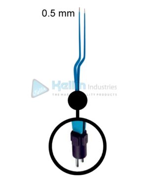 Yasargil Bayonet Neurosurgical Bipolar Forceps US Plug Widht Of Tips 0.5 mm, 20cm/8 "