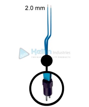 Yasargil Bayonet Neurosurgical Bipolar Forceps US Plug Widht Of Tips 2.0 mm, 20cm/8 "