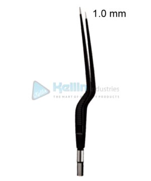 Bayonet Non-Stick Bipolar Forceps EU Plug Width Of 1.0 mm, 20cm/8 "