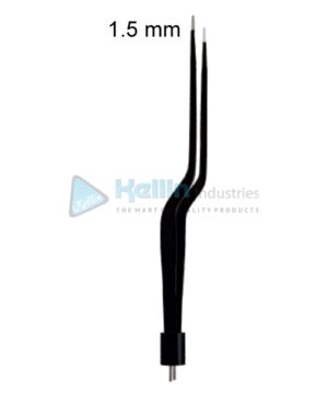 Scoville Greenwood Bayonet Non-Stick Bipolar Forceps US Plug Width Of 1.5 mm, 16cm/6 1/4 "