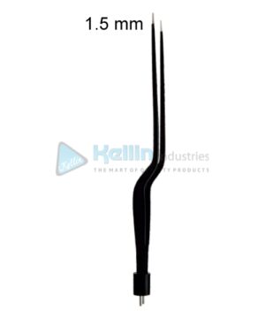 Hardy Bayonet Non-Stick Bipolar Forceps US Plug Width Of 1.5 mm, 21.5cm/8 1/2 "