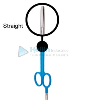 Surgical Diathermy Scissor Straight 18 cm/7 "