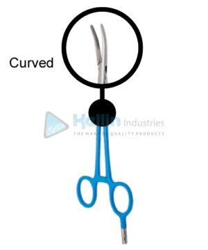 Wilson Hey Diathermy Forceps Curved 15 cm/6 "