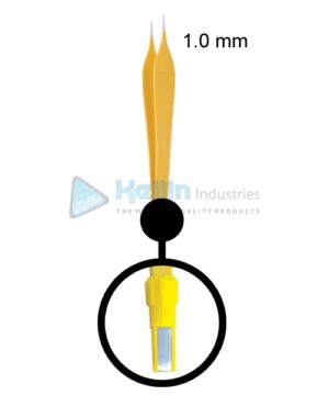Adson Disposable Bipolar Forceps EU Plug Width Of Tips 1.0 mm, 12cm/4 3/4 "