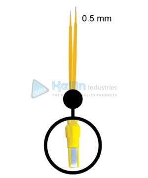 Gerald Disposable Bipolar Forceps EU Plug Width Of Tips 0.5 mm, 12cm/4 3/4 "