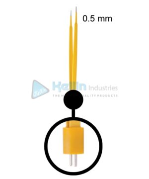 Gerald Disposable Bipolar Forceps US Plug Width Of Tips 0.5 mm, 12cm/4 3/4 "