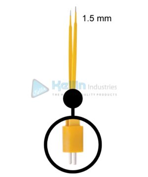 Gerald Disposable Bipolar Forceps US Plug Width Of Tips 1.5 mm, 12cm/4 3/4 "