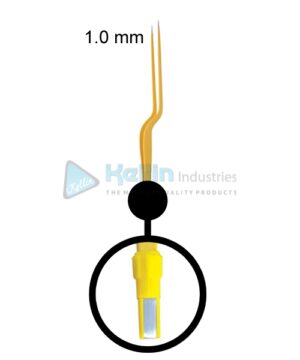 Jansen Bayonet Disposable Bipolar Forceps EU Plug Width Of Tips 1.0 mm, 20cm/8 "