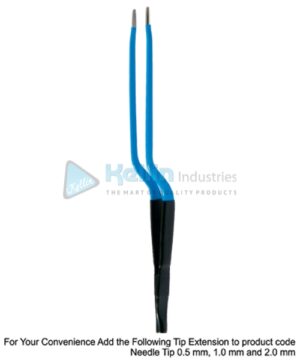 Jansen Bayonet Monopolar Forceps 19cm/7 1/2 "