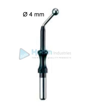 Ball Monopolar Electrodes With 4 mm Shaft, Angled Dia 4 mm