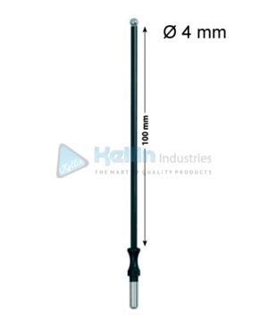 Ball Monopolar Electrodes With 4 mm Shaft, Dia 4 mm, 100 mm