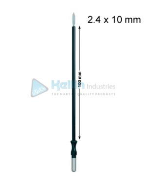 Knife Monopolar Electrodes With 4 mm Shaft, 2.4 x 10 mm, 100 mm