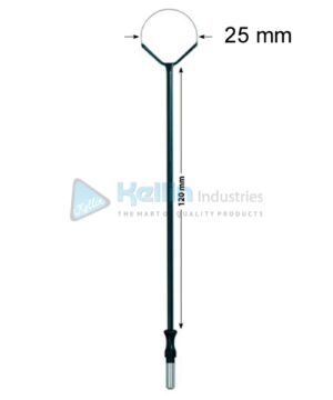 Loop Monopolar Electrode With 4 mm Shaft for Conisation Dia 25 mm, 120 mm
