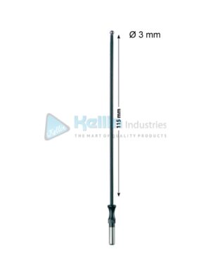 Ball Monopolar Electrode With 4 mm Shaft, Dia 3 mm, 115 mm